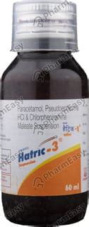 Hatric 3 Syrup 30ml: Uses, Side Effects, Price & Dosage | PharmEasy