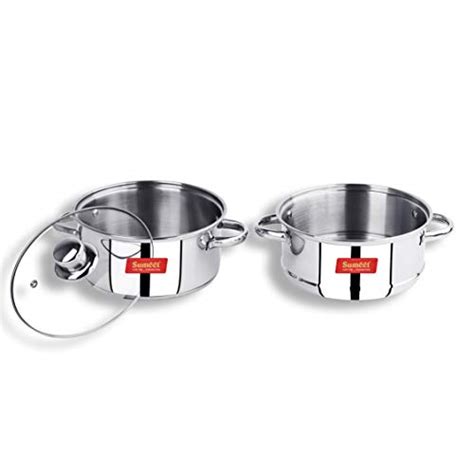 2 Tier Multi Purpose Steamer/MOMO - Modak Maker with Glass Lid – Sumeet ...