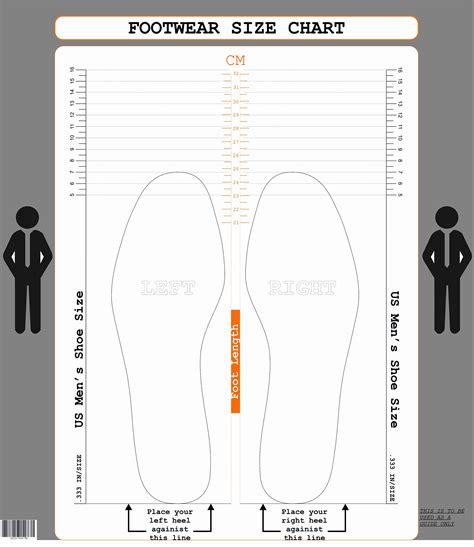 Free Printable Shoe Size Chart Guide (Easy!) - Printables for Everyone