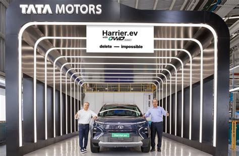 Tata Motors Begins Production of Harrier.ev in India After 10,000 ...