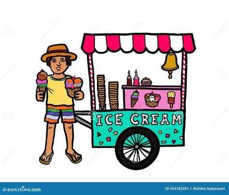 Food Seller Cartoon 的图像结果