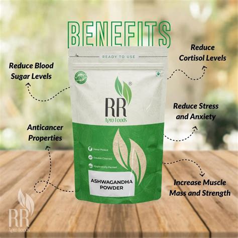 RR Agro Foods Pure Ashwagandha Root Powder 250 GMS – Rragrofoods