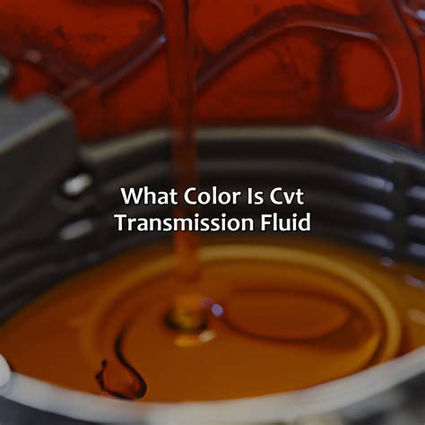 Transmission Trans Fluid Color at Terry Worthey blog