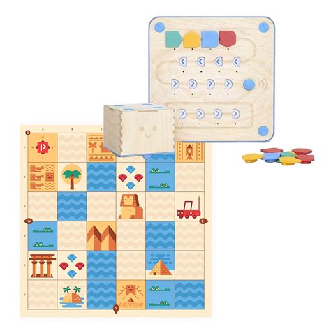 Buy Primo Cubetto Coding Robot with Ancient Egypt Adventure Fabric Play ...