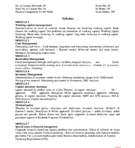 MBA-III- Advanced Financial Management M3 - Module- Receivables ...