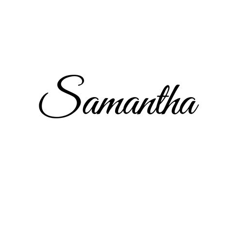 Samantha Name Art Wallpaper