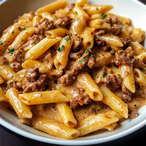 Creamy Beef Pasta – Rich, Hearty & Easy to Make