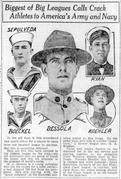 El_Paso_Times_Thu__Sep_5__1918_Biggest of Big Leagues Calls Crack ...