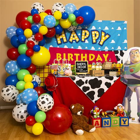 Buy 115pcs, 4 Sizes – Toy Story Balloon Garland Kit & Arch for Toy ...