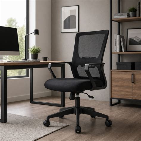 ARENA HIGH BACK CHAIR MUXA JAINY BLACK HB