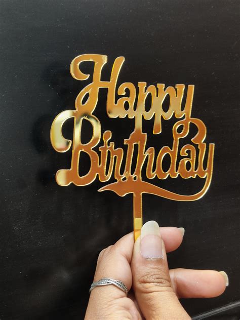 Happy Birthday Topper – Bakeworld Retails Pvt Ltd
