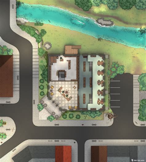 Small Town Library Map | Cthulhu Architect