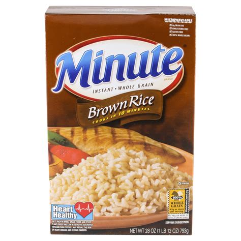Minute Rice Whole Grain Brown Rice at Lucas Cade blog