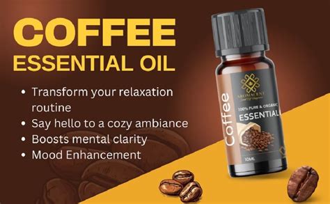 Aromacent Coffee Essential Oil for Home Fragrance - Essential Oil for ...