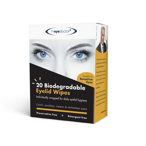 Eyelid Cleansing Wipes | Cleaning Eyelids & Eye Lashes