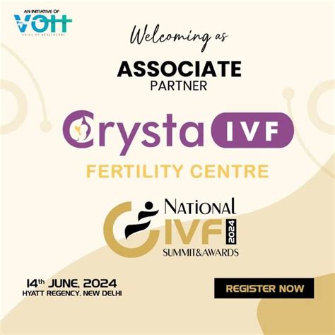 Awards & Recognition Received by Crysta IVF Fertility Clinic
