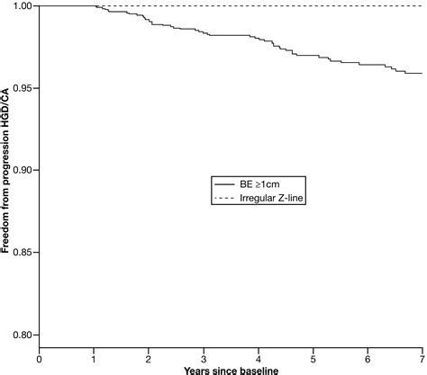 Low Risk of High-Grade Dysplasia or Esophageal Adenocarcinoma Among Patients With Barrett's ...