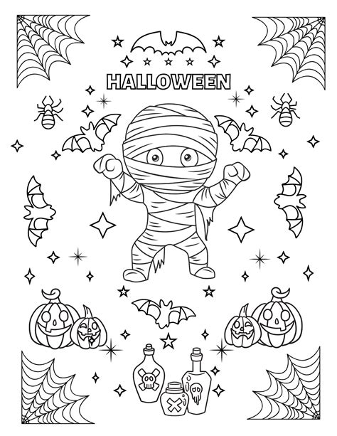 Bat Themed Free Halloween Coloring Pages Printable — xoxoerinsmith.com