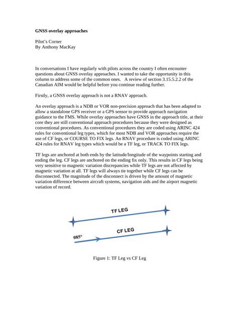 Image result for GPS Overlay Approach