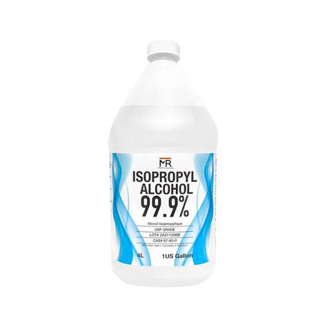 Moro Chemicals Isopropyl Alcohol 99 percent - Rubbing alcohol 99% - USP ...