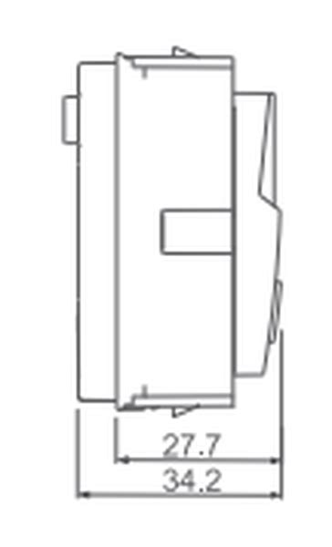 D5532.01 Cube Series Frost White Finish Integral Socket With Switch 13A ...