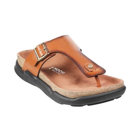 Buy Mochi Men Tan Casual Slippers Online | SKU: 16-753-23-40 – Mochi Shoes