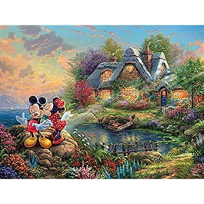 Buy Ceaco Thomas Kinkade The Disney Collection Mickey and Minnie ...