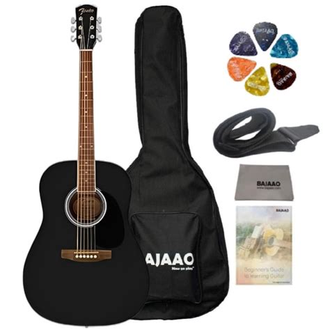 Fender FA-25 Acoustic Guitar Dreadnought with Gig-Bag, Polishing Cloth ...