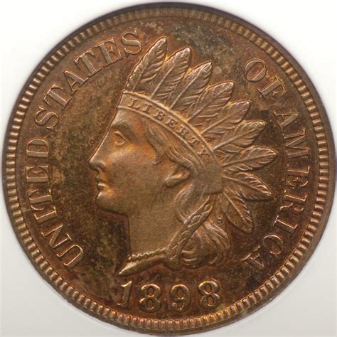 1898 INDIAN HEAD CENTS