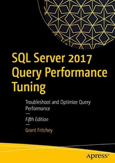 Image result for SQL Query Performance Tuning Book