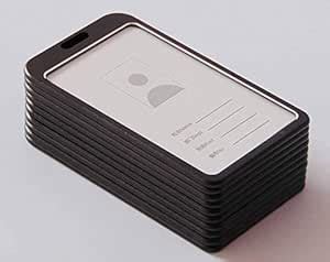 NSSP Vertical i- Cards| Hard Metal ID Card Holder/Badge for Office ...