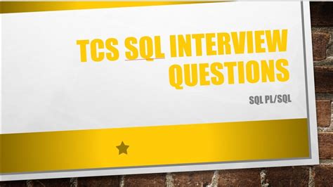 TCS SQL Interview Questions 的图像结果