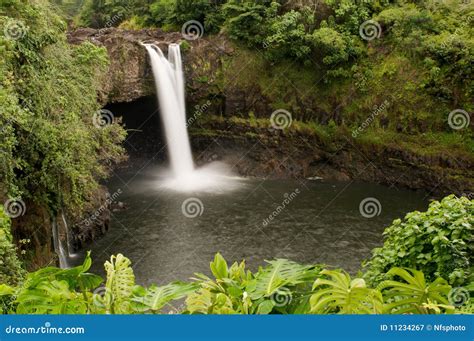 Rainbow Falls, Wailuku River, Hilo, Hawaii Stock Image - Image of ...