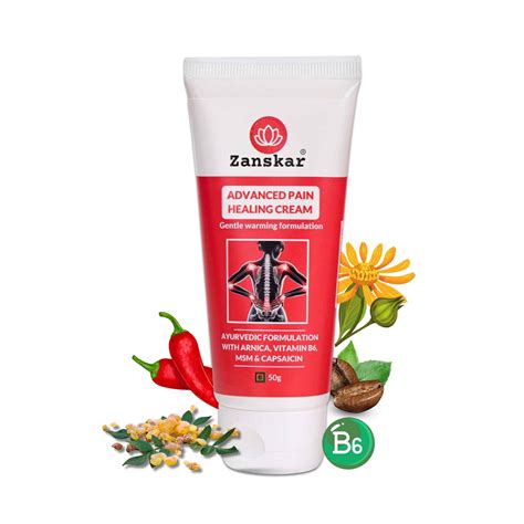 Zanskar Advanced Pain Healing Cream (50g) | Muscle Pain Ointment
