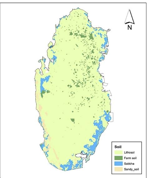 Figure 6 - from Groundwater vulnerability mapping of Qatar