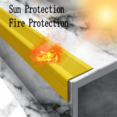 XUXUBAOBAO Rubber Stair Step Edge Trim, Waterproof Non-Slip India | Ubuy