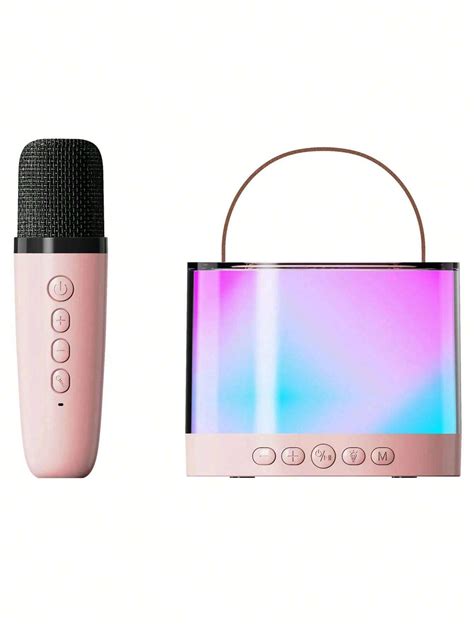 Portable Wireless Speaker With Colorful Rgb Led Light Strip And ...