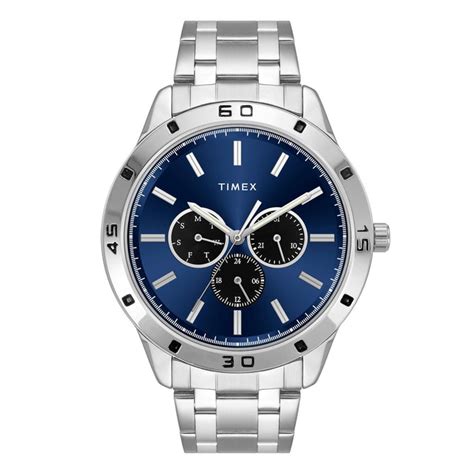 Buy Timex Timex Multifunction Men Analog Blue Dial Coloured Quartz ...