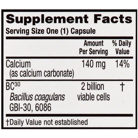 Buy Digestive Advantage Daily Probiotic Capsules, 30 ct Online at ...