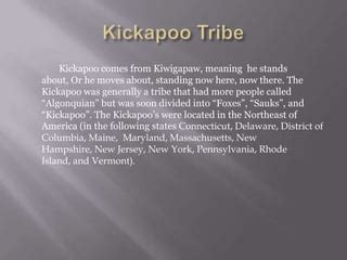 Image result for Kickapoo Language