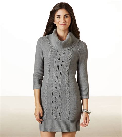 Womens Grey Sweater Dress at Evelyn Lawson blog
