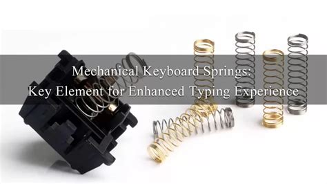 Image result for Comparing Keyboard Switch Spring Weights
