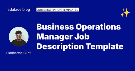 Operations Manager Job Description 的图像结果