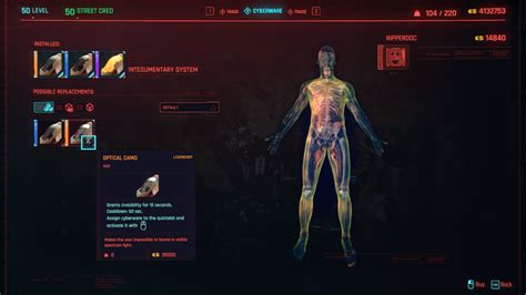 Cyberpunk 2077 New Mod Restores Optical Camo Cut Cyberware