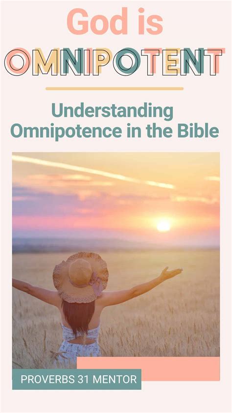 God is Omnipotent: Understanding Omnipotence in the Bible