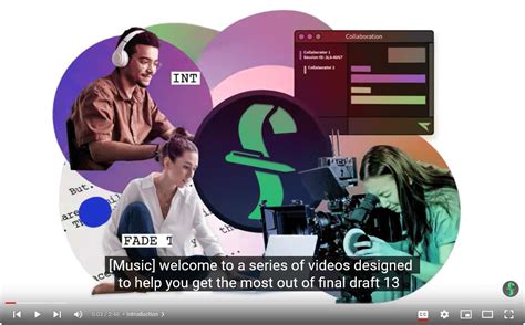 Final Draft Tutorials 的图像结果