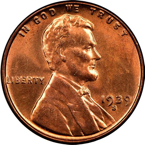 1939 S Lincoln Wheat Penny Prices | Ungraded, NGC, PCGS Values
