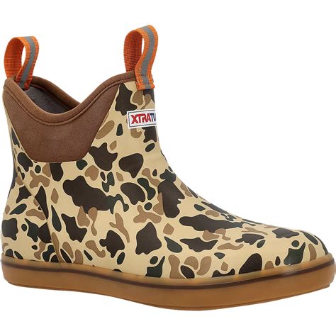 Xtratuf Men's Camo Ankle Deck Boots | Free Shipping at Academy