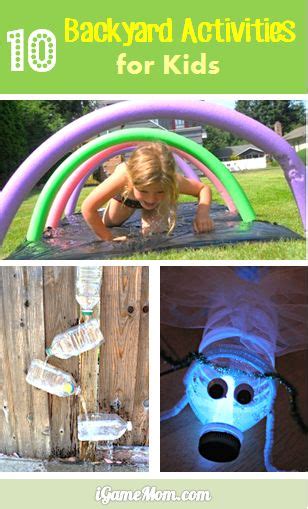Image result for Fun Backyard Activities