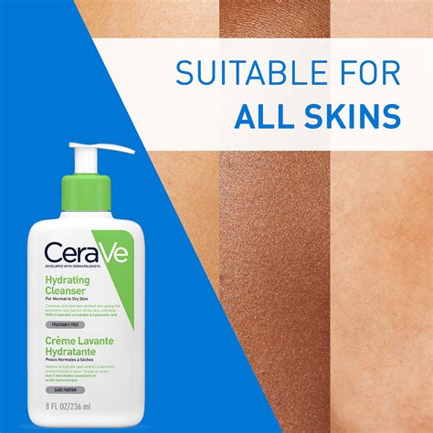 Buy CERAVE HYDRATING NON-FOAMING DAILY FACIAL CLEANSER FOR NORMAL TO ...